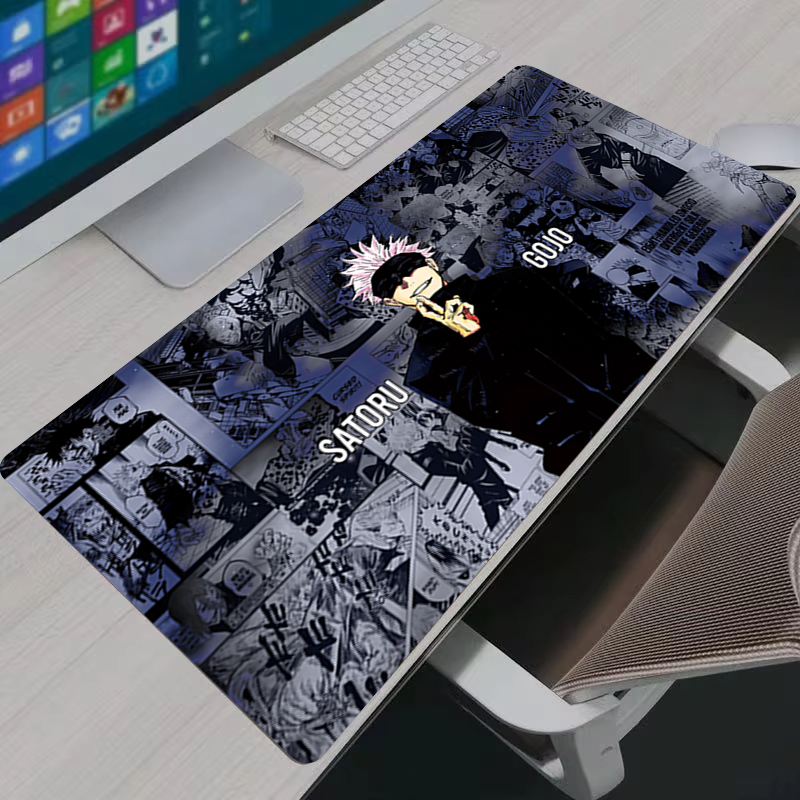 Desk Setup Mat - แผ่นรองเมาส์ คูล อนิเมะ จูจุตสึ ไคเซ็น โกโจ