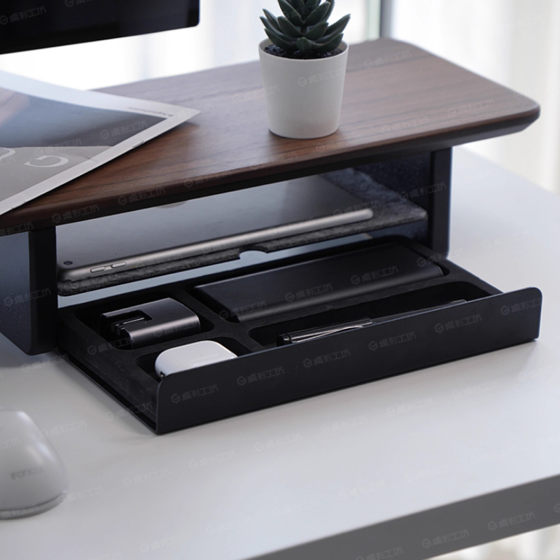 ขาตั้งจอพร้อมลิ้นชักเก็บของ อุ - Desk Setup Accessories บทวิจารณ์และราคา