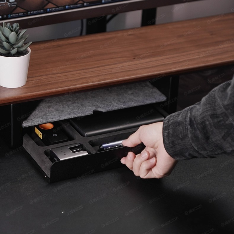 ขาตั้งจอพร้อมลิ้นชักเก็บของ อุ - Desk Setup Accessories บทวิจารณ์และราคา