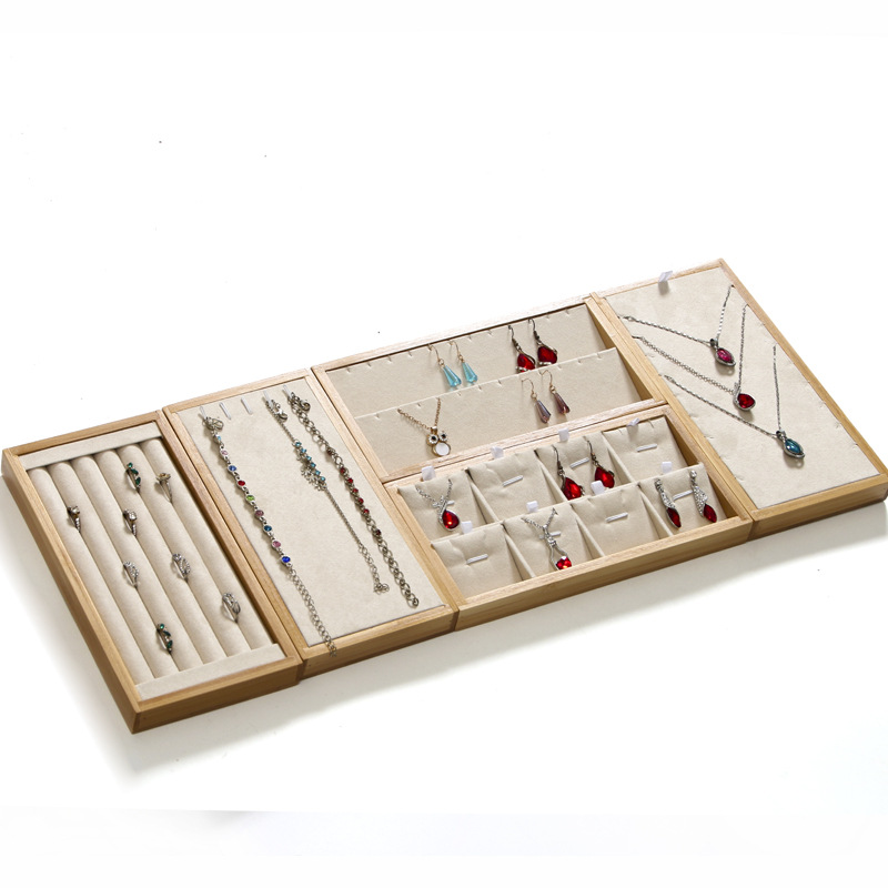 ไม้ไผ่ Beige เครื่องประดับแหวน - Drawer Organizer Bamboo บทวิจารณ์และราคา