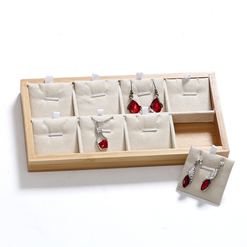 ไม้ไผ่ Beige เครื่องประดับแหวน - Drawer Organizer Bamboo บทวิจารณ์และราคา