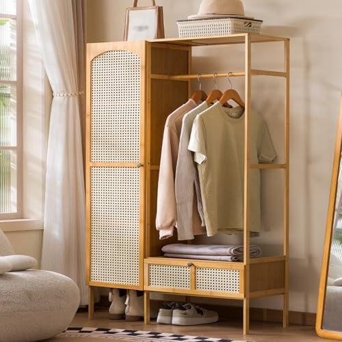 ราวแขวนเสื้อผ้าแบบตั้งพื้นสไตล - Drawer Organizer Bamboo บทวิจารณ์และราคา