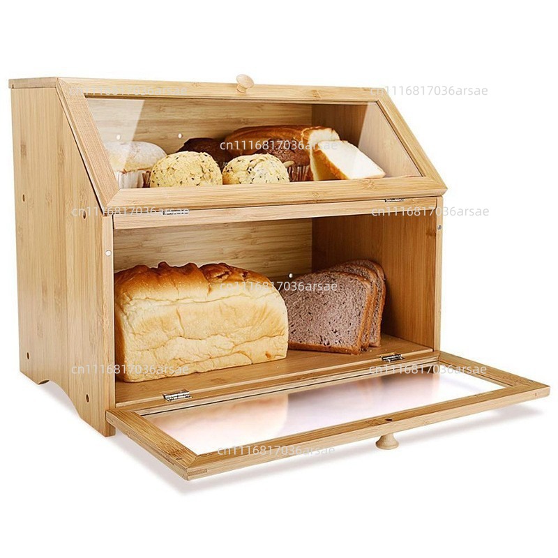 กล่องใส่ขนมปังไม้ไผ่แบบเปิดง่า - Drawer Organizer Bamboo บทวิจารณ์และราคา