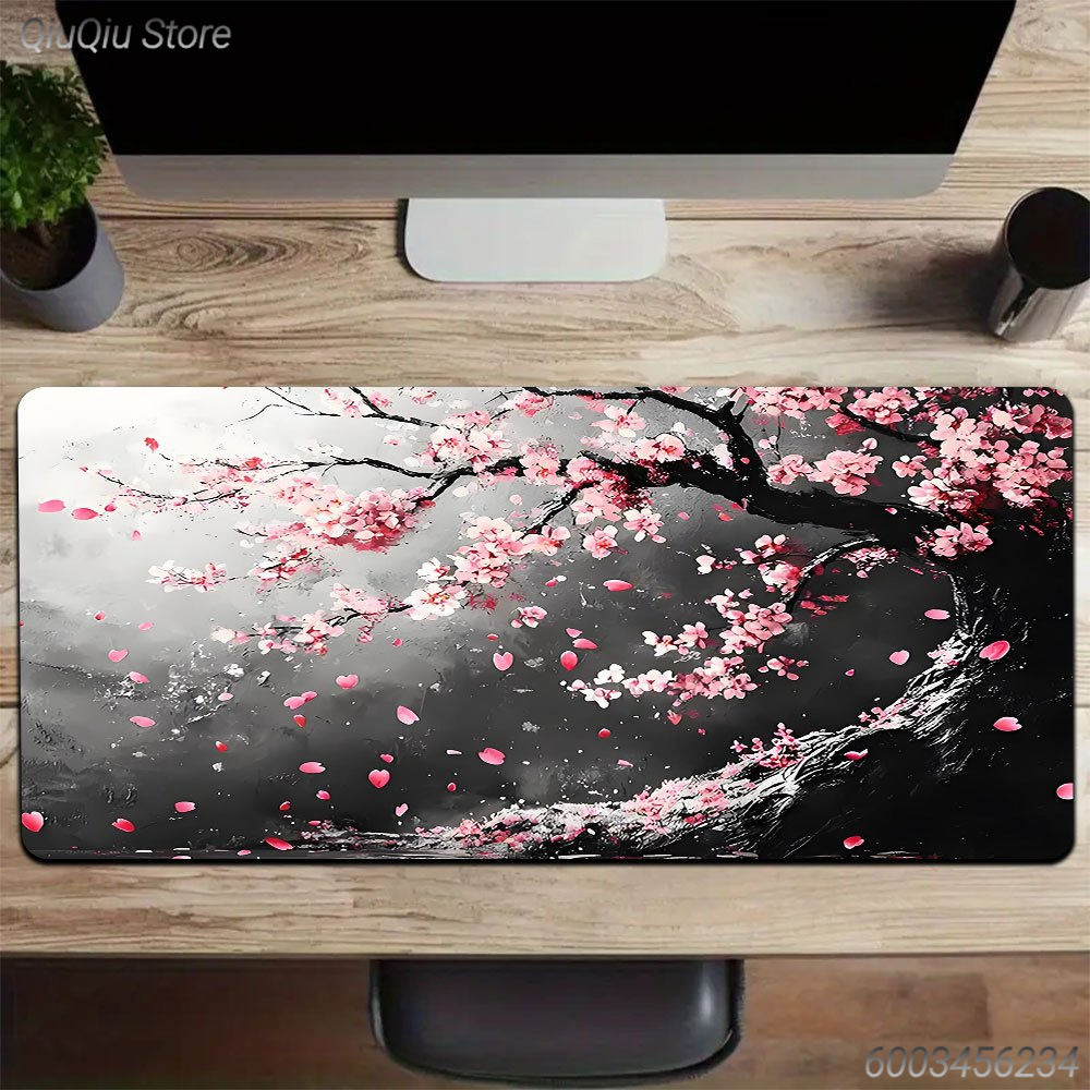 แผ่นรองเมาส์ขนาดใหญ่ลายซากุระญ - Desk Setup Japan บทวิจารณ์และราคา