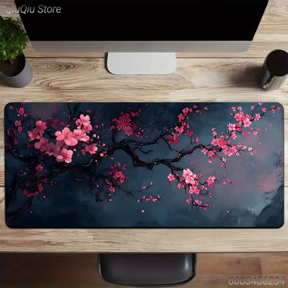 แผ่นรองเมาส์ขนาดใหญ่ลายซากุระญ - Desk Setup Japan บทวิจารณ์และราคา