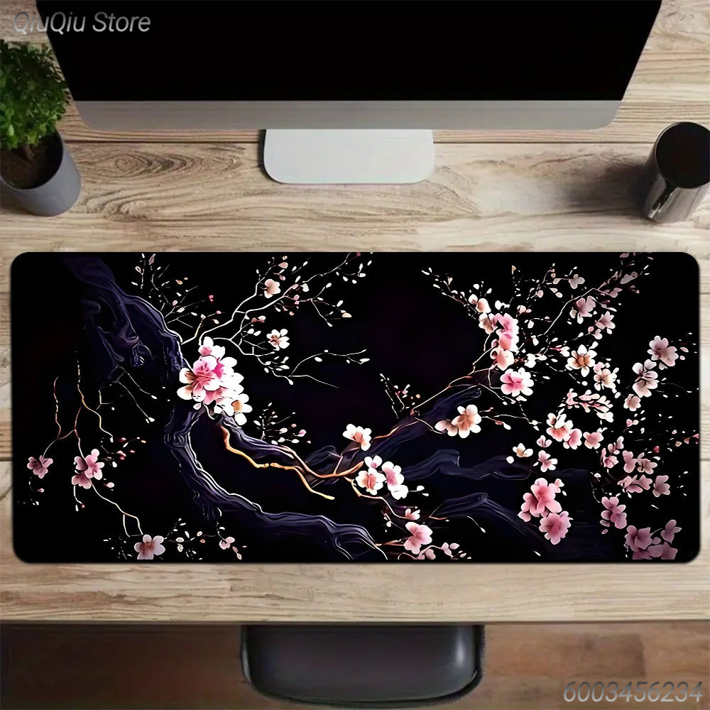 แผ่นรองเมาส์ขนาดใหญ่ลายซากุระญ - Desk Setup Japan บทวิจารณ์และราคา