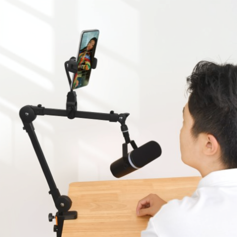 ขาตั้งโทรศัพท์แบบพับได้สำหรับต - Desk Setup Creator บทวิจารณ์และราคา
