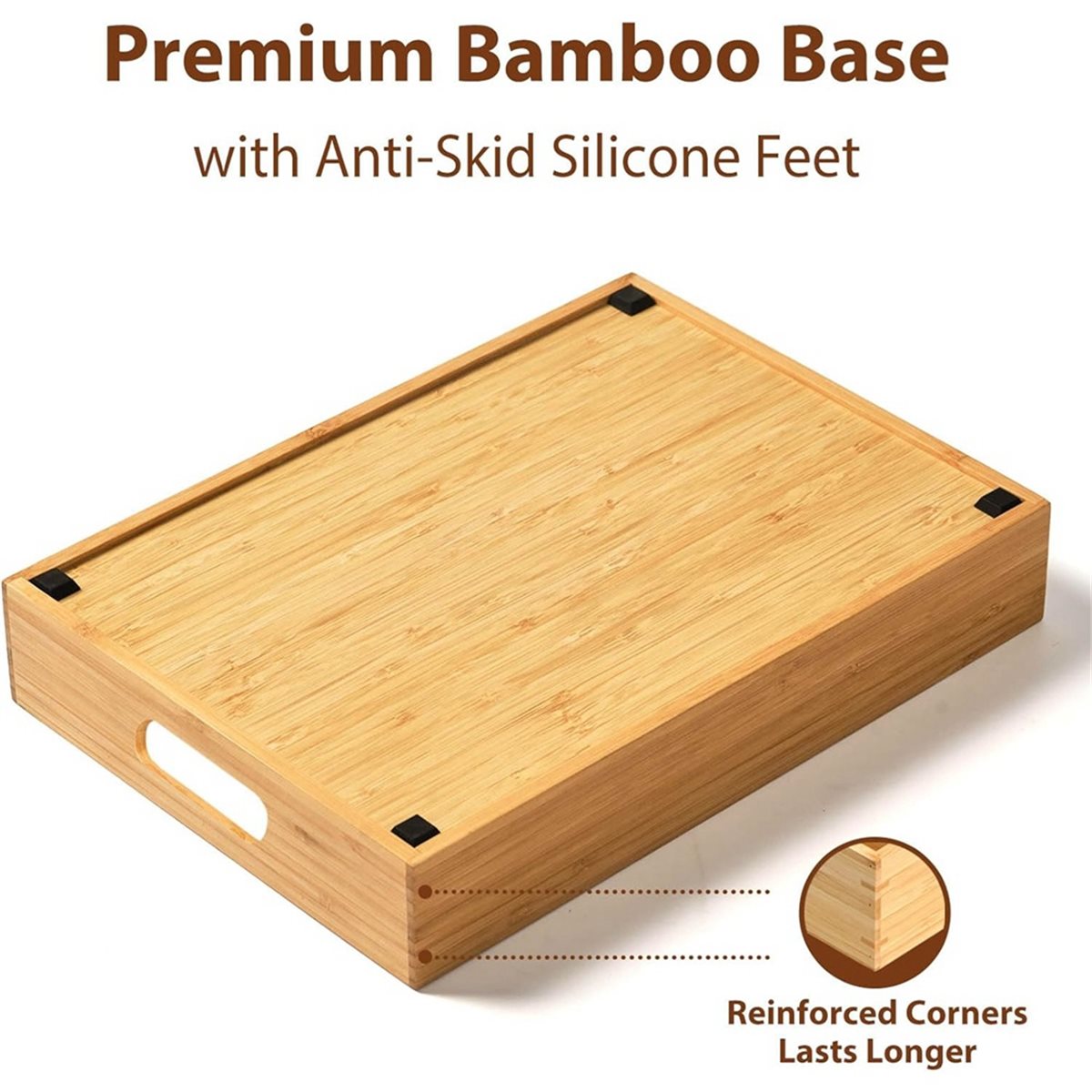 ฝาปิดกล่องจัดระเบียบตู้ครัว AA - Drawer Organizer Bamboo บทวิจารณ์และราคา