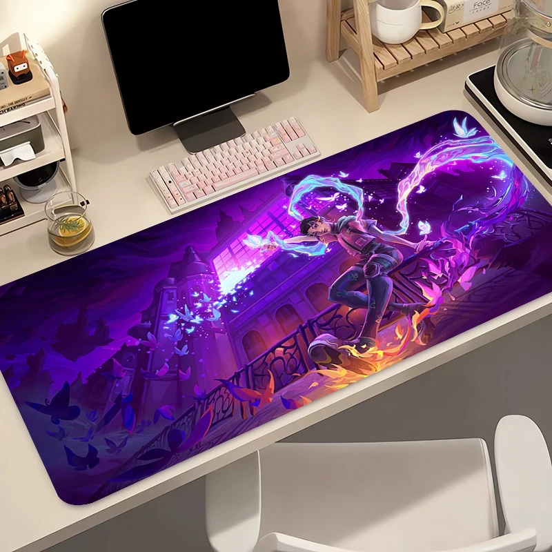 แผ่นรองเมาส์เกมเมอร์คอมพิวเตอร - Desk Setup Accessories บทวิจารณ์และราคา