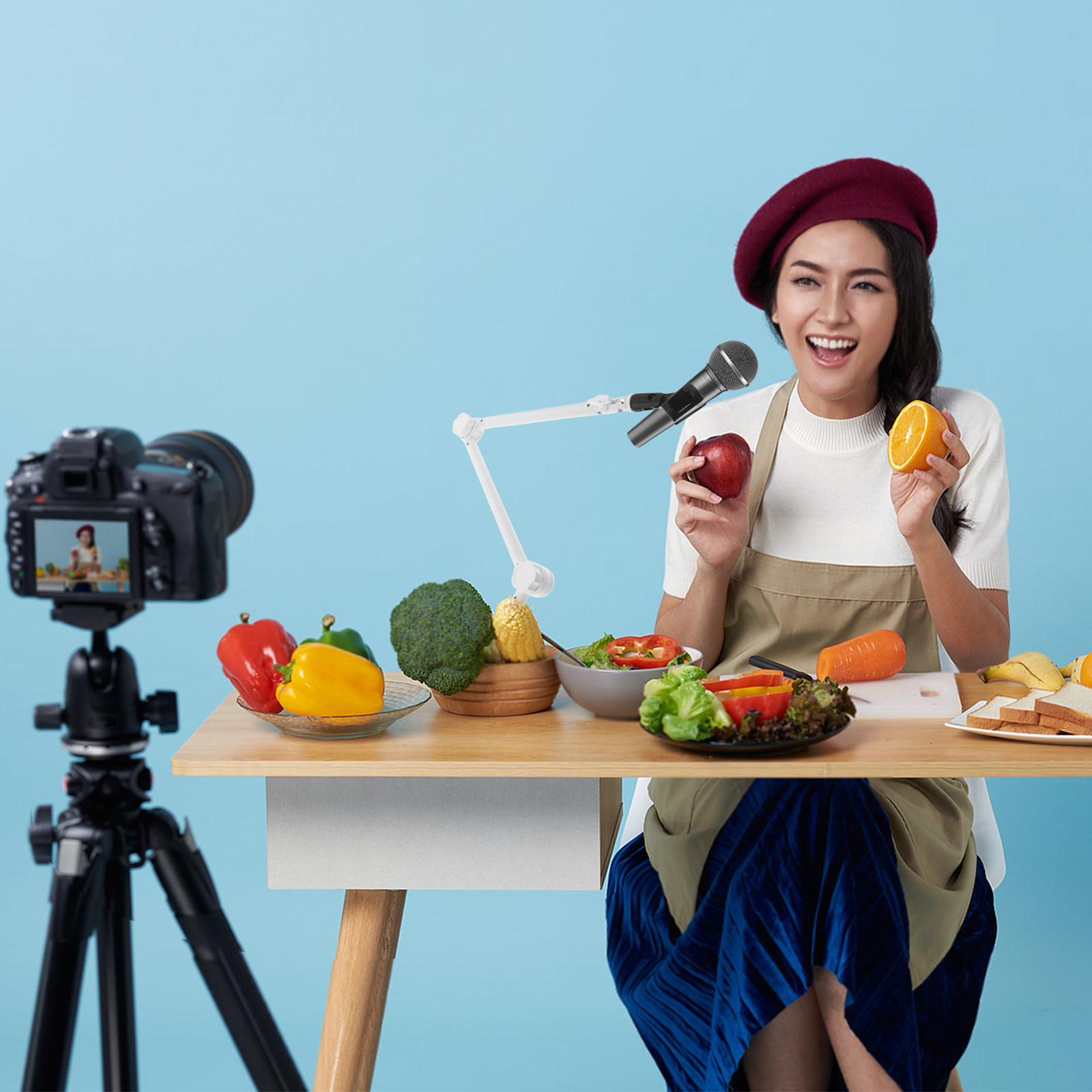 ชุดขาตั้งไมโครโฟนแบบปรับได้ สี - Gaming Setup Desk บทวิจารณ์และราคา