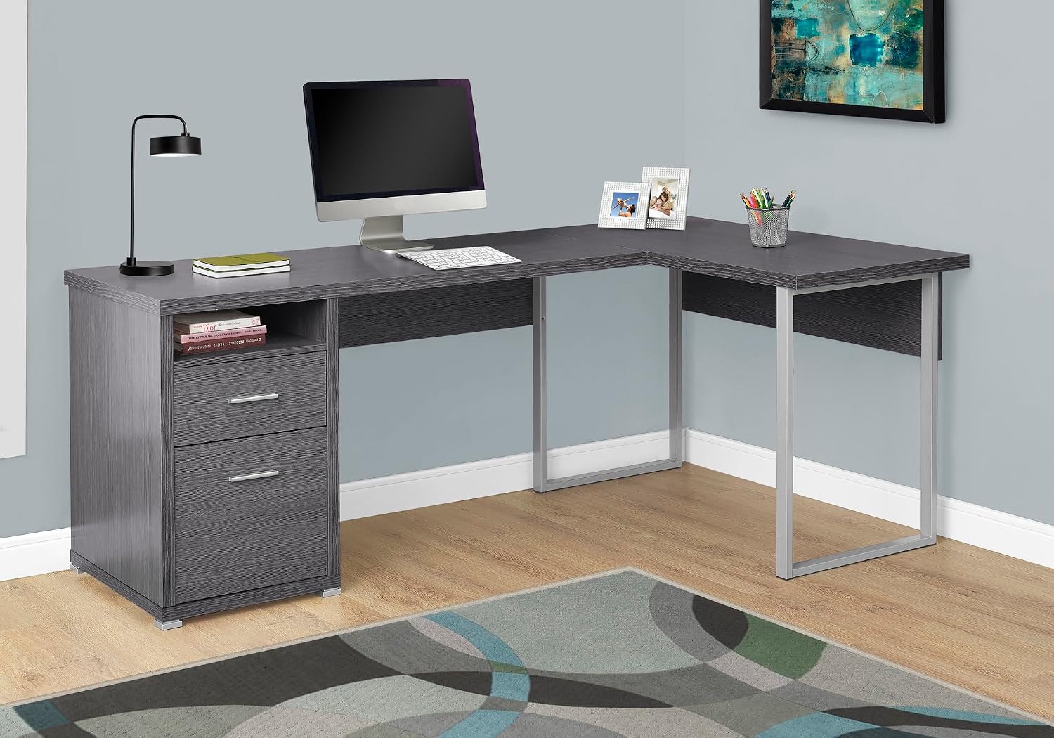 I 7257 โต๊ะคอมพิวเตอร์, โฮมออฟ - Desk Setup Corner บทวิจารณ์และราคา