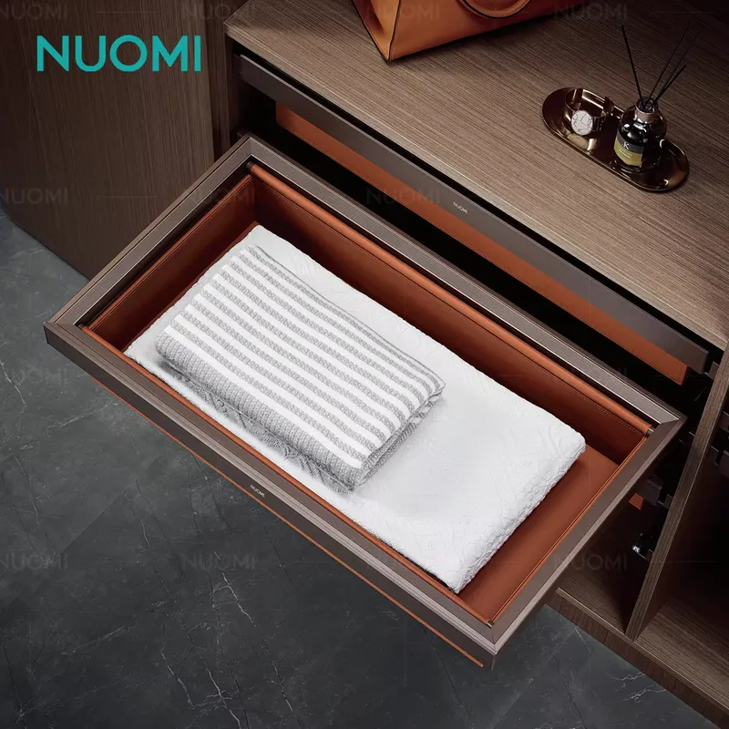 ตะกร้าหนังสำหรับจัดเก็บเสื้อผ้ - Drawer Organizer Bamboo บทวิจารณ์และราคา