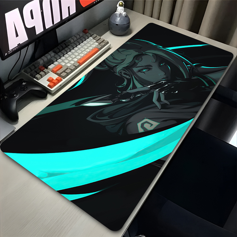 แผ่นรองเมาส์เกม Valorant Jett  - Desk Setup Accessories บทวิจารณ์และราคา