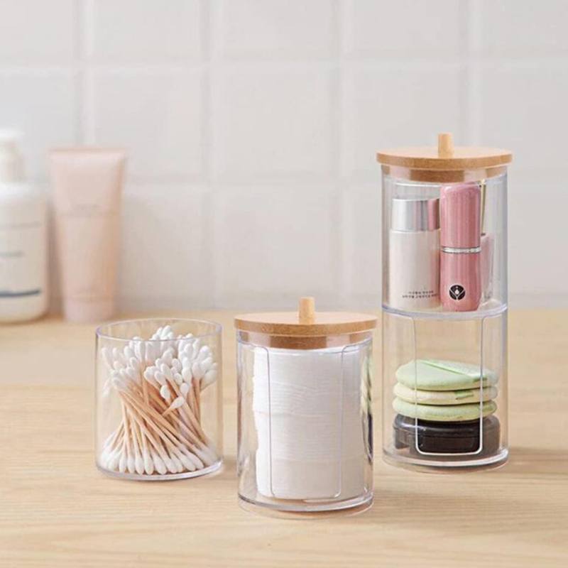 กล่องเก็บของอะคริลิคห้องน้ํา J - Drawer Organizer Bamboo บทวิจารณ์และราคา