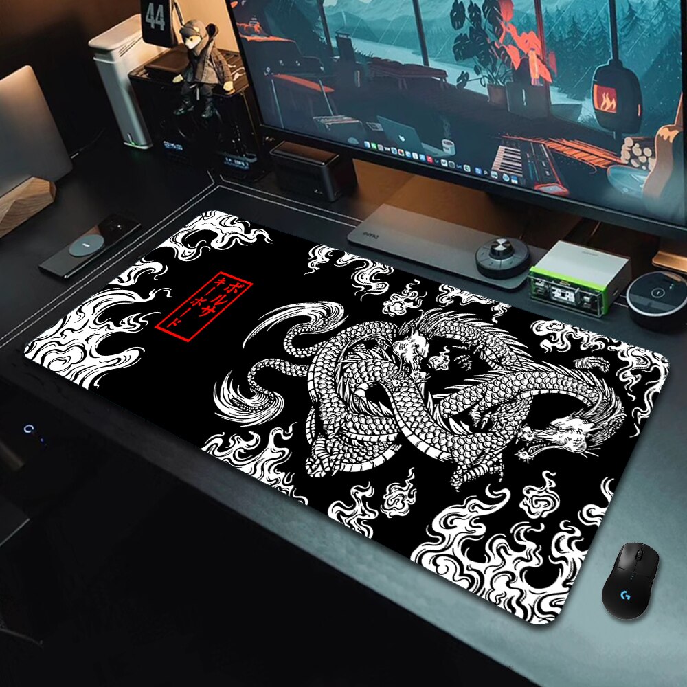 มังกรญี่ปุ่นขนาดใหญ่ Gaming Mo - Desk Setup Japan บทวิจารณ์และราคา